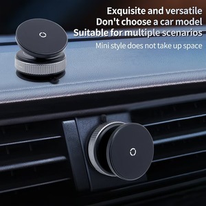 Soporte magnético para teléfono de coche, soporte plegable universal con ventosa para salpicadero, color negro K09 - Product Image 4