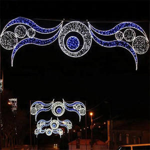 Lumières décoratives à motifs 2D pour les carnavals d'hiver, les passages de rue, les fêtes de Noël, les défilés et l'éclairage des itinéraires festifs - Product Image 1