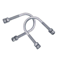 JM Hardware ASTM A490 Boulon en U pour support de collier de serrage de tuyau