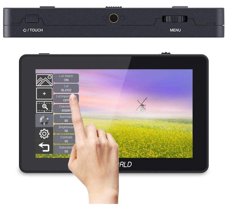 Feelworld F6 5.7インチ フルHD 1920x1080 IPS DSLRカメラ用フィールド
