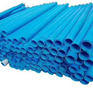 Su kaynağı için 200mm 8 inç yüksek basınçlı derin kuyu PVC muhafaza boruları 110mm pvc plastik tüp