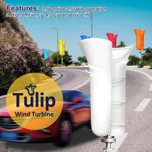 Nueva Turbina Eólica Vertical de Alta Eficiencia con Forma de Tulipán de 1000w - Product Image 2