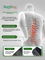 Cinturón Deportivo de Nailon con Presión Ajustable para Levantamiento de Pesas, Soporte Lumbar, Faja Estabilizadora, Entrenamiento de Fuerza en el Gimnasio
