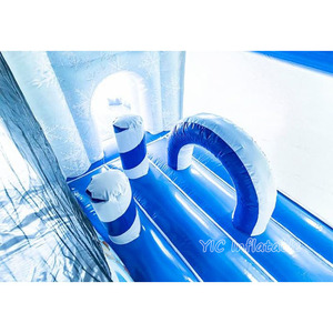 Fantasy Multi-Play <span class=keywords><strong>XXL</strong></span> Ice <span class=keywords><strong>Gonflable</strong></span> Bouncer Frozen Kingdom Château <span class=keywords><strong>Gonflable</strong></span> avec <span class=keywords><strong>Toboggan</strong></span> et Moonwalk Bouncer à Vendre - Product Image 5