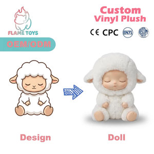 Jouet en peluche hybride en coton PP brodé sur mesure en gros pour le soulagement du stress, le merchandising culturel et le prototypage rapide (CPC) - Product Image 2