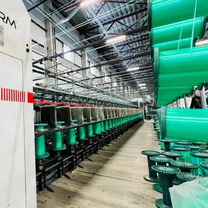 Plástico de alta velocidad/polipropileno/HDPE/Pe/Pet/Nylon/Pp máquina de torsión de hilo para la industria del plástico cuerda red uso textil