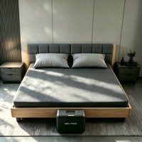 Matelas intelligent à refroidissement par eau Eight Sleep Alternative King Size, système de contrôle de la température intelligent à deux zones