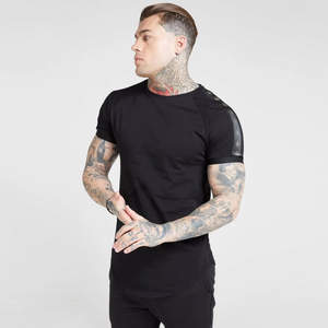 เสื้อยืดแขนสั้น 170GSM โพลีเอสเตอร์ น้ำหนักเบา เหมาะสำหรับออกกำลังกายในฤดูร้อน รับผลิตตามแบบ OEM แบรนด์ส่วนตัว โรงงานผู้ผลิต - Product Image 1