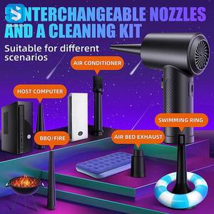 Pulverizador <span class=keywords><strong>de</strong></span> <span class=keywords><strong>aire</strong></span> inalámbrico, reemplazo <span class=keywords><strong>de</strong></span> latas comprimidas, recargable, portátil, limpieza <span class=keywords><strong>de</strong></span> ordenador, plumero eléctrico <span class=keywords><strong>de</strong></span> <span class=keywords><strong>aire</strong></span> <span class=keywords><strong>comprimido</strong></span> - Product Image 5