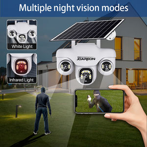 JOAREON Neue V380PRO 3-Objektiv WiFi Solarenergie Wireless Surveil IP PTZ-Kamera Outdoor Wireless Network Security Solar CCTV-Kamera - Product Image 5
