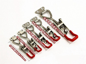 Khóa An Toàn Có Lò Xo Bằng Thép Không Gỉ, Khóa An Toàn Có Thể Điều Chỉnh Được, Chốt Bắt Và Chốt Cho Tủ Hộp Đựng - Product Image 4