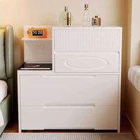 Coiffeuse extensible à rabat français, meuble de maquillage multi-tiroirs, console de rangement pour chambre à coucher