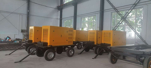 גנרטור דיזל שקט 400V 50Hz מנוע יוצ'אי 100-120KW עם התנעה חשמלית 12V DC, נייד, שקט, חד פאזי - Product Image 5