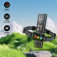 Collier anti-aboiement électrique Lanterne 2024 NOUVEAU pour dressage canin, avec avertissement par vibration, télécommande, étanche, en plastique, pour animaux de compagnie