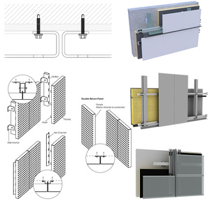 Material de Construcción, <span class=keywords><strong>Placas</strong></span> de Aluminio Perforadas Decorativas de Estilo Americano <span class=keywords><strong>para</strong></span> <span class=keywords><strong>Fachadas</strong></span> Exteriores - Product Image 5