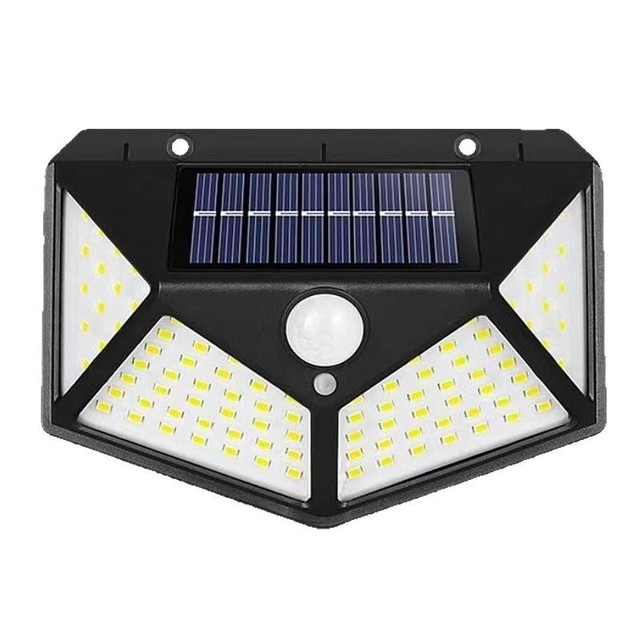 Solar Motion Sensor Light Solar-Powered Outdoor Garden Light Automatically Illuminates at Dusk Waterproof Ambient Lighting