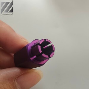 Độ chính xác cao <span class=keywords><strong>CNC</strong></span> <span class=keywords><strong>Lathe</strong></span> quay phay các bộ phận công tùy chỉnh màu tím Anodizing nhôm chế tạo dịch vụ <span class=keywords><strong>CNC</strong></span> - Product Image 5
