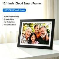 Marco de Fotos Digital con Pantalla Táctil de 10.1 Pulgadas, Comparte Fotos al Instante a Través de la Aplicación Frameo, Marco Inteligente con WiFi