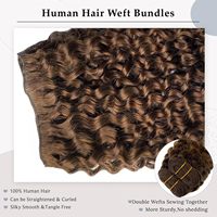 Fournisseur d'usine – Lots de cheveux humains vierges non traités à 100 %, bouclés, brun chocolat, épaisses et volumineuses, à double trame, pour tissage rapide