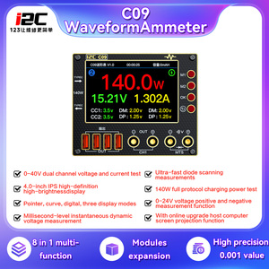 Multimetro Amperometro i2C C09 ad Alta Precisione per Misurazioni di Tensione, Resistenza, Capacità, Diodi e Potenza, Ideale per Riparazioni Telefoniche - Product Image 2