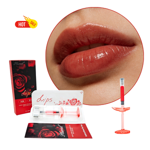 Plurvel - Bon <span class=keywords><strong>prix</strong></span> - Remplisseur de lèvres rouge 1,1 ml 24 mg pour l'augmentation des lèvres - Remplisseur dermique injectable avec vitamine B12 - Couleur rouge naturelle des lèvres - Product Image 1