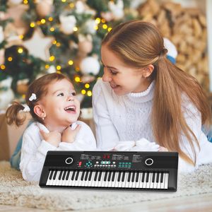 Cheap Price Portable Electric Piano <strong>Keyboard</strong> LCD Screen Low MOQ Compact 61 Key <strong>Keyboard</strong> Piano With 16 Tones - Product Image 5