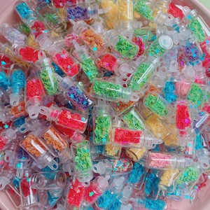 Juego de 24 Colores de Resina en Botellas de Vidrio para Decoración de Uñas Artificiales, Brillo para Arte de Uñas, Pegatinas de Gel para Uñas, Decoración Navideña - Product Image 3