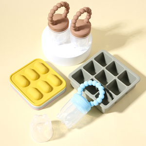 Mini sucette en silicone pour bébé, ensemble de bacs à glaçons, réfrigérateur domestique, moule personnalisable pour sorbetière - Product Image 2