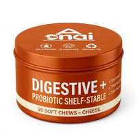 Complément Premium OEM pour Articulations des Chiens et Chats, à base de Poudre de Moule à Lèvres Vertes, Glucosamine, MSM, Chondroïtine Sulfate, Friandises à Mâcher Souples 120g