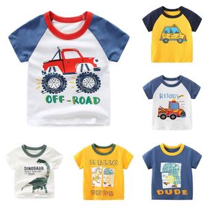 Nouvelle Collection – Vêtements d'Été en Gros pour Enfants : Hauts en Coton Imprimé et T-shirts Garçons à Col Rond - Product Image 1