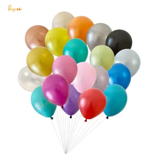 पार्टी सजावट 9 इंच globos metalicos पाओटिंग हीलियम धातु ballons