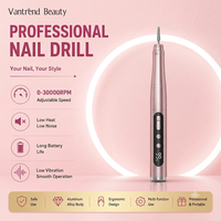 Vantrend Beauty Nagelboor 35.000 RPM Professionele Elektrische Nagelvijl voor Gel/Acryl Nagels Verstelbare Pen Benodigdheden USA