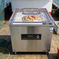 Machine d'emballage sous vide électrique 640TD à chambre unique pour la conservation du bœuf, usage industriel chimique et domestique