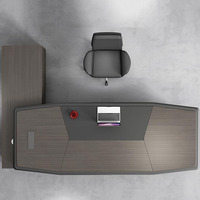 Vente directe d'usine Bureau de direction moderne Ensemble de mobilier de bureau pour directeur Tables de direction de luxe