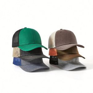 Gorra Snapback Unisex Lisa de 6 Paneles en 30 Colores al por Mayor, Gorra Trucker Richardson 112 con Malla para Hombre - Product Image 4