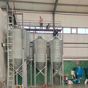 Silos Haihua HHS BIBO 30 tonnes pour aliments de volaille, stockage agricole de céréales pour ferme avicole, petits silos à céréales 3 tonnes - Product Image 4