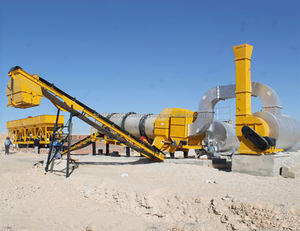 Machines de construction routière 20T/H 40T/H 60T/H 80T/H 100T/H Centrale à béton continue de type tambour - Product Image 2