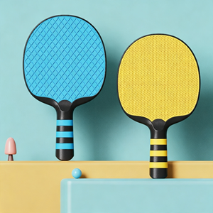 Custom Logo Oem Manufacturer Thermoformed <b>Table</b> <b>Tennis</b> Paddlet Set Blue Yellow Long Pimples Rubber Horizontal Grip Durableble - Product Image 5