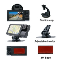 Navegador GPS para Camiones de 3.97 Pulgadas con Cámara, 4G, Control Remoto, Dashcam con Rastreo GPS, Gestión de Flotas, GPS y Software