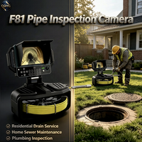 Caméra d'inspection de canalisation FORBEST de haute qualité 1080P IP68 F81 avec câble de poussée de 30 m et garantie d'un an pour la détection des canalisations d'égout