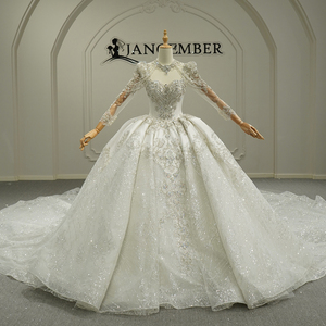 Vestidos de Novia Jancember GT26005 Princess Sweetheart Empire de Satén con Perlas - Product Image 1