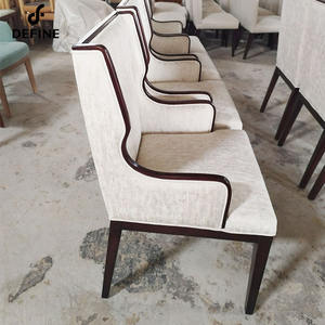 सुरुचिपूर्ण लक्जरी घर भोजन कक्ष फर्नीचर अवकाश खाने की कुर्सी <span class=keywords><strong>Armrest</strong></span> के साथ ठोस ऐश लकड़ी पैर - Product Image 2