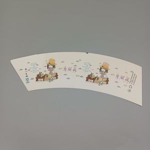 Vaso de papel no tóxico fabricado con pulpa de kraft natural, utiliza un revestimiento inofensivo apto para alimentos. Materia prima para vasos de papel. - Product Image 4