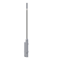 Termometer Daging Digital dengan Layar LCD Resolusi 0.1C Panjang Probe 200mm Bahan Plastik Dukungan OEM & ODM Berperingkat IP43