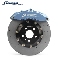 Juego de Caliper de Freno de Carreras de Cerámica de Carbono Personalizado de Calidad Probada en Pista Rotora, 6 Pistones, para Mitsubishi, Isuzu, Suzuki, Mazda