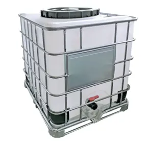 500 л/1000 л/1200 л литров резервуары HDPE пластиковый IBC резервуар для воды промежуточный контейнер для хранения жидких химикатов