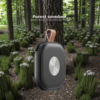 Mini traceur personnel pour personnes âgées, en plastique noir, le plus petit traceur, fonction de localisation intelligente, chercheur de carte, trouver mon