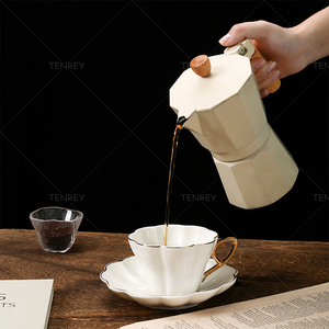 <span class=keywords><strong>Cafetera</strong></span> <span class=keywords><strong>Italiana</strong></span> Tenrey de 3, 6 y 9 Tazas, <span class=keywords><strong>Cafetera</strong></span> Moka de Aleación de Aluminio, <span class=keywords><strong>Cafetera</strong></span> Espresso, <span class=keywords><strong>Cafetera</strong></span> Moka - Product Image 5