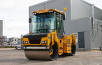 Rouleau compresseur vibrant à double tambour XD83 de 8,5 tonnes pour la construction routière municipale