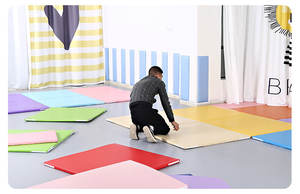 Tapis de gymnastique extra épais pour bébés, tapis de sol en mousse pe, imperméable pour ramper et sieste, pour enfants - Product Image 5